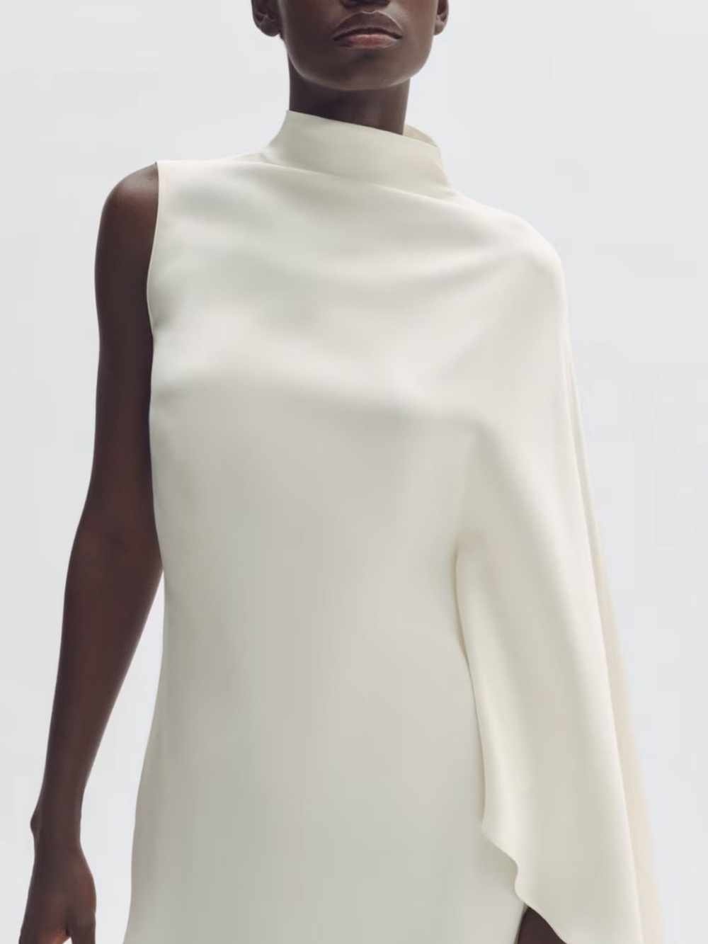 NWT (size small) STELLA MCCARTNEY X H&M
Satin Cape Dress - Picture 3 of 7